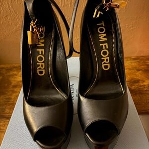 Tom Ford Peep Toe Heels
